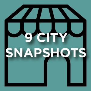 9 city snapshots